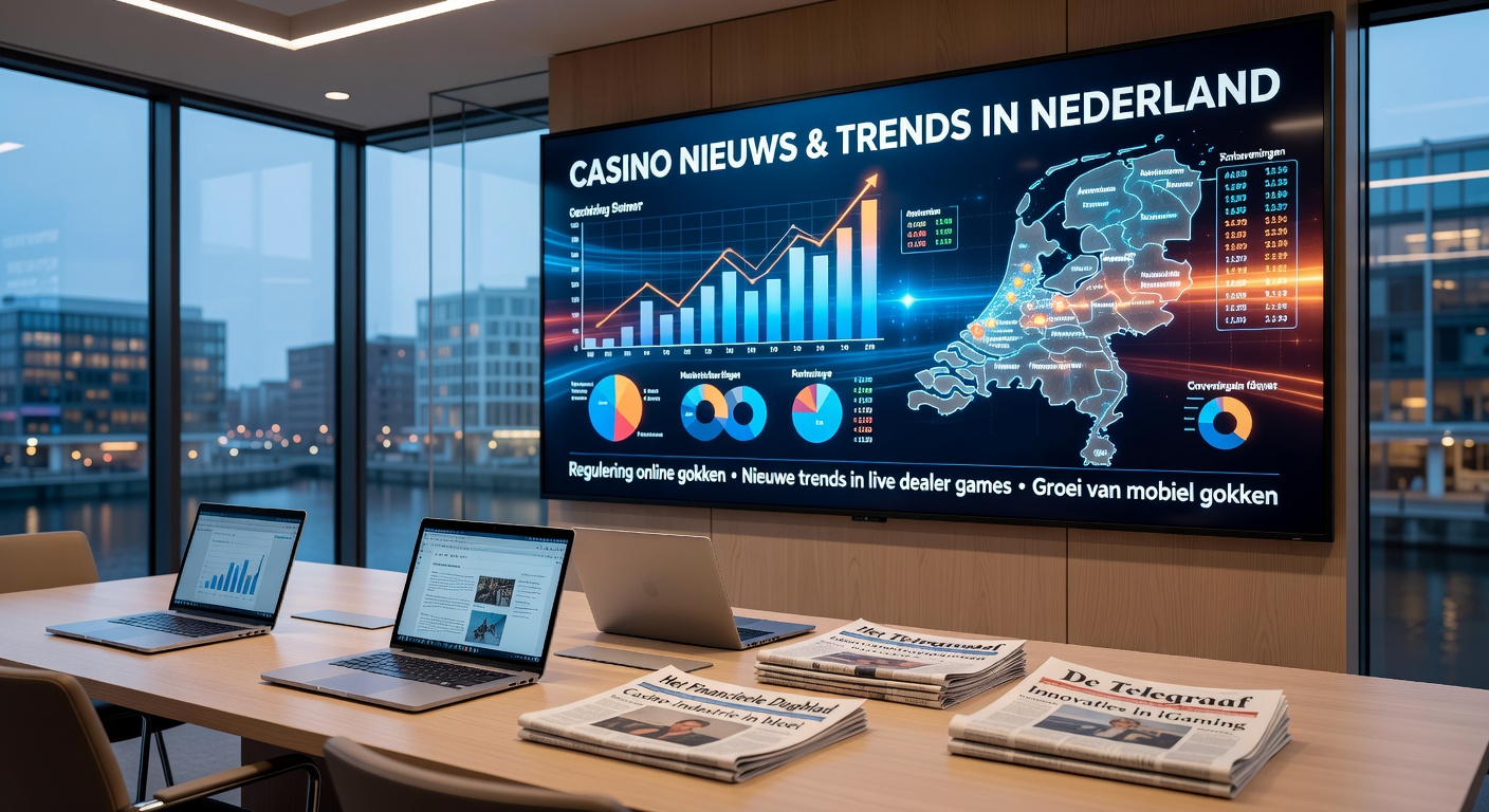 Grafiek met dalende lijn van gokbelastinginkomsten in Nederland, met focus op 2025 en 2026