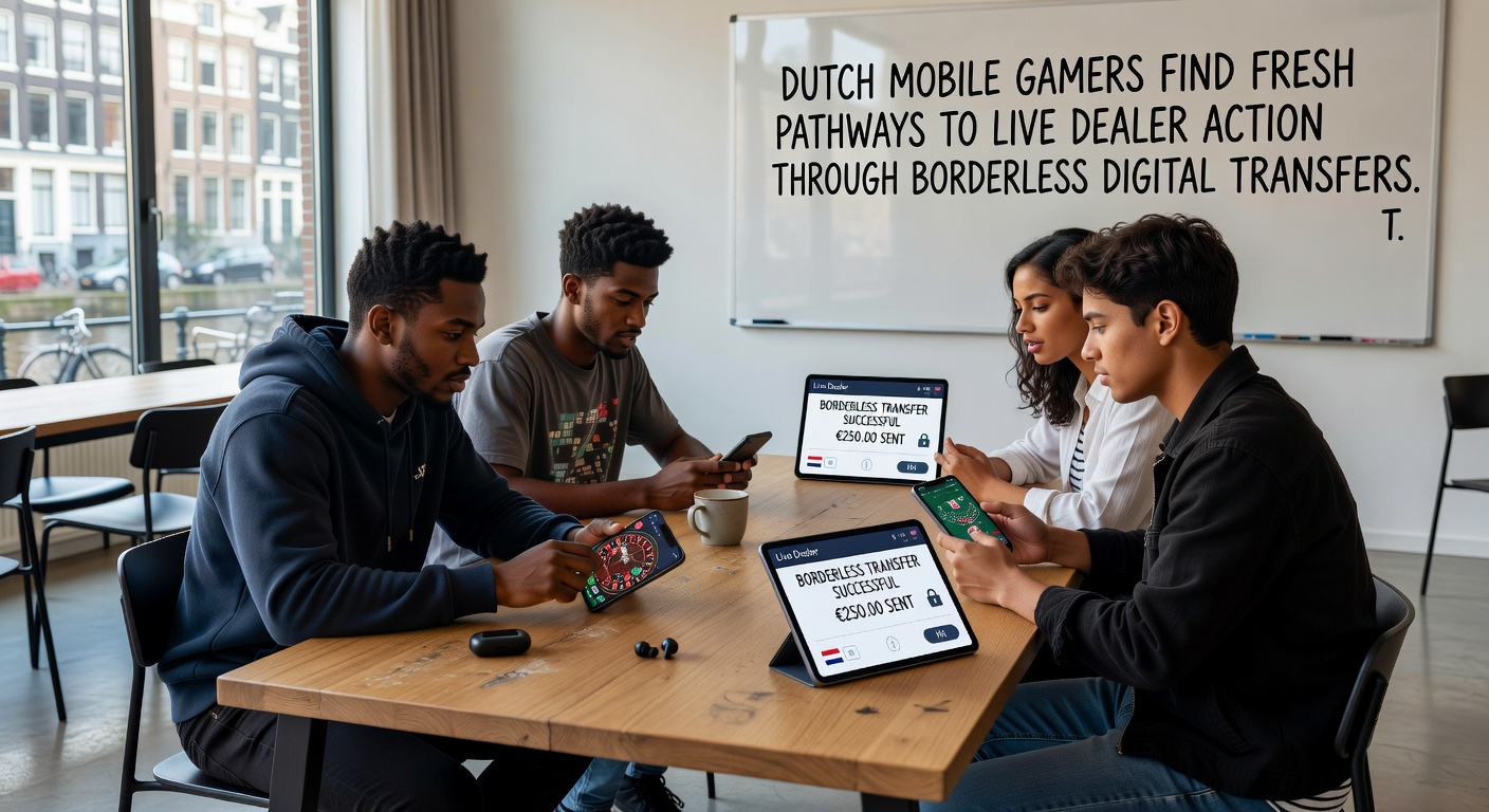 Digitale overboekingen die live dealer actie mogelijk maken op smartphones zonder administratieve rompslomp