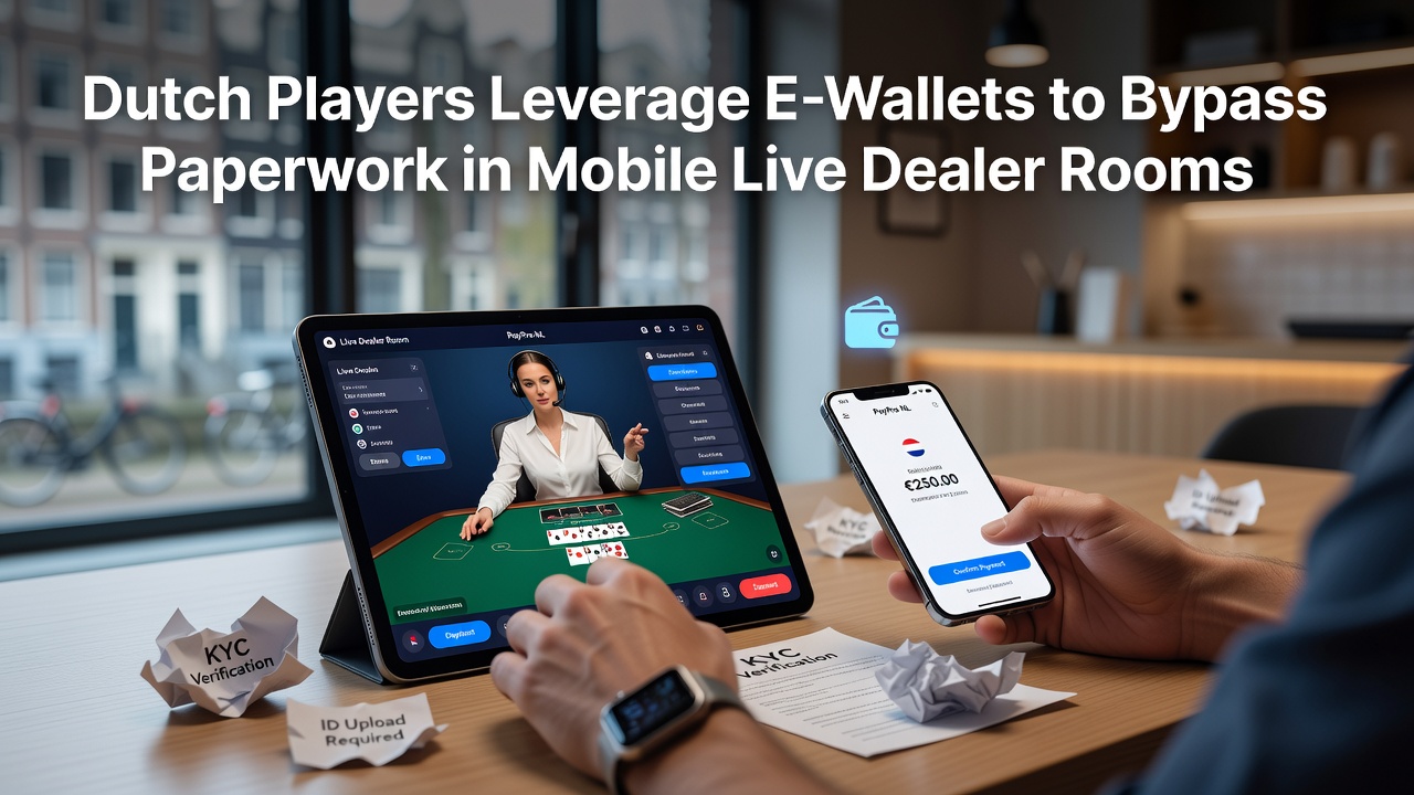 Nederlandse spelers gebruiken e-wallets voor snellere toegang tot live dealer tafels op mobiel zonder uitgebreid papierwerk