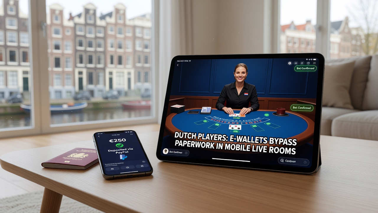 Mobiele live dealer sessies met e-wallet betalingen tonen verminderde administratieve stappen in Nederlandse casinos
