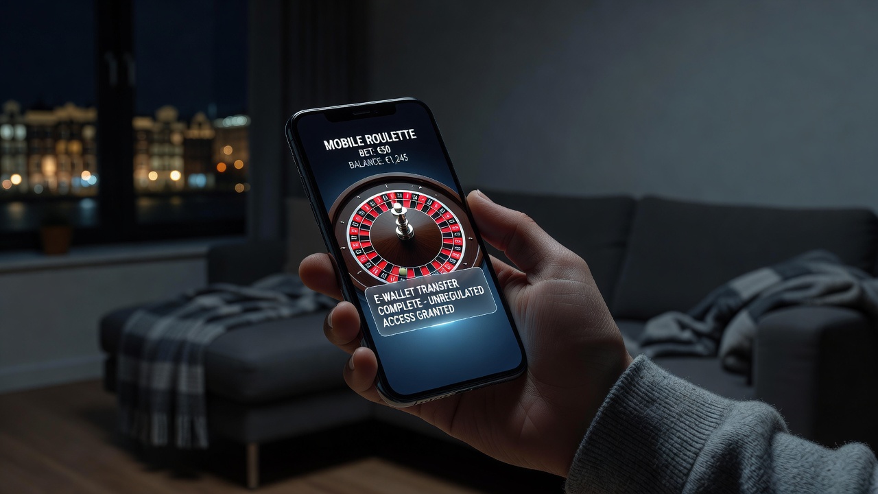 Mobiele roulette sessies via e-wallets in Nederland tijdens late uren