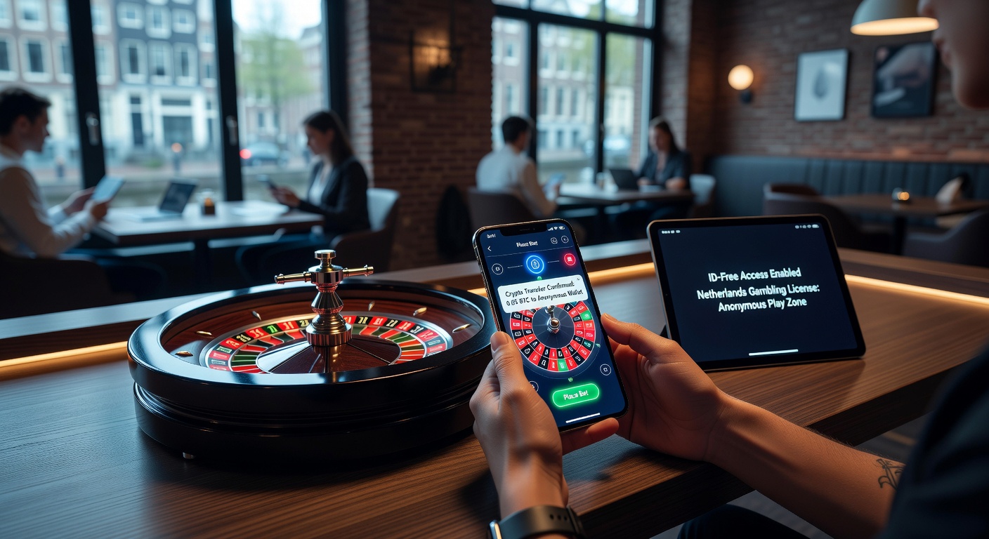 Cryptotransacties en mobiele roulette in Nederlandse gokomgevingen zonder ID