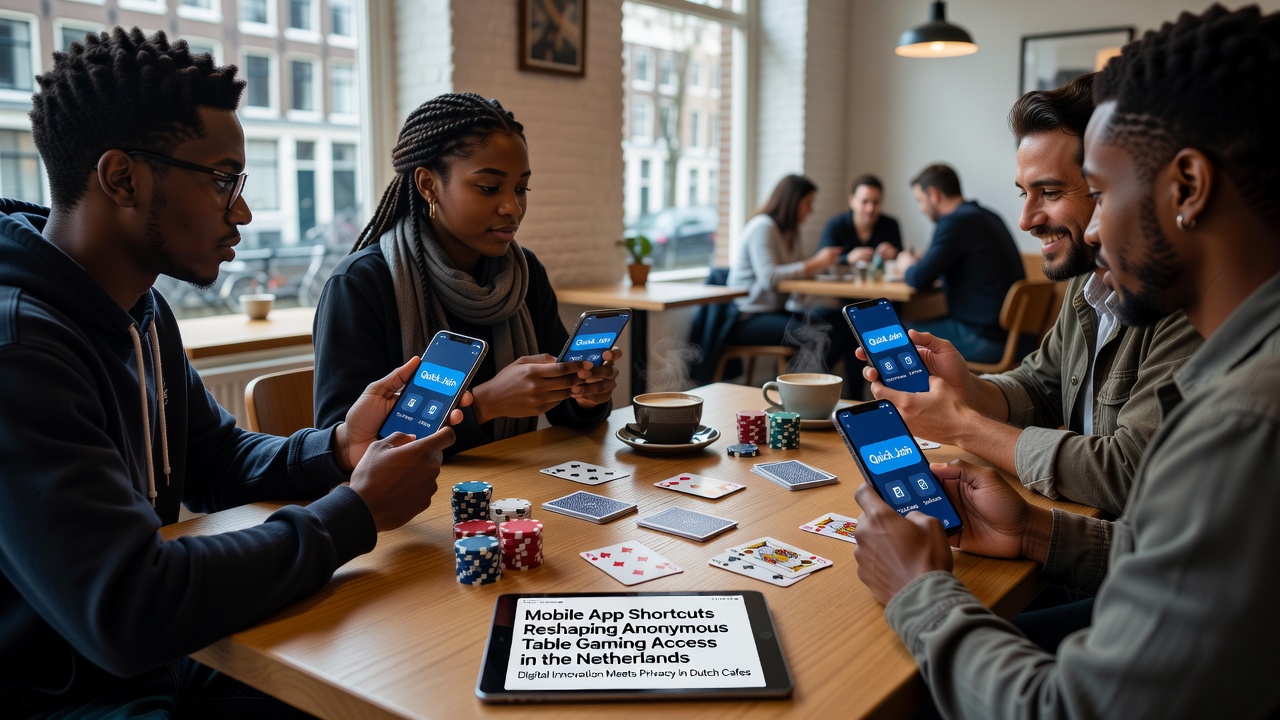 Mobiele app snelkoppelingen voor anoniem tafelgokken in Nederland