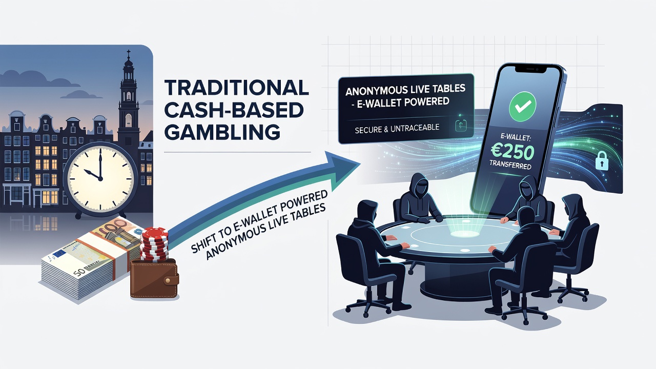 Analyse van nachtelijke activiteit met e-wallets bij Nederlandse live casino gebruikers