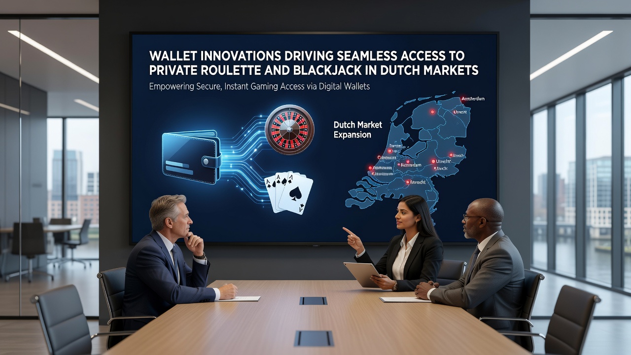 Crypto wallet interface die anonieme toegang tot Nederlandse blackjack en roulette toont