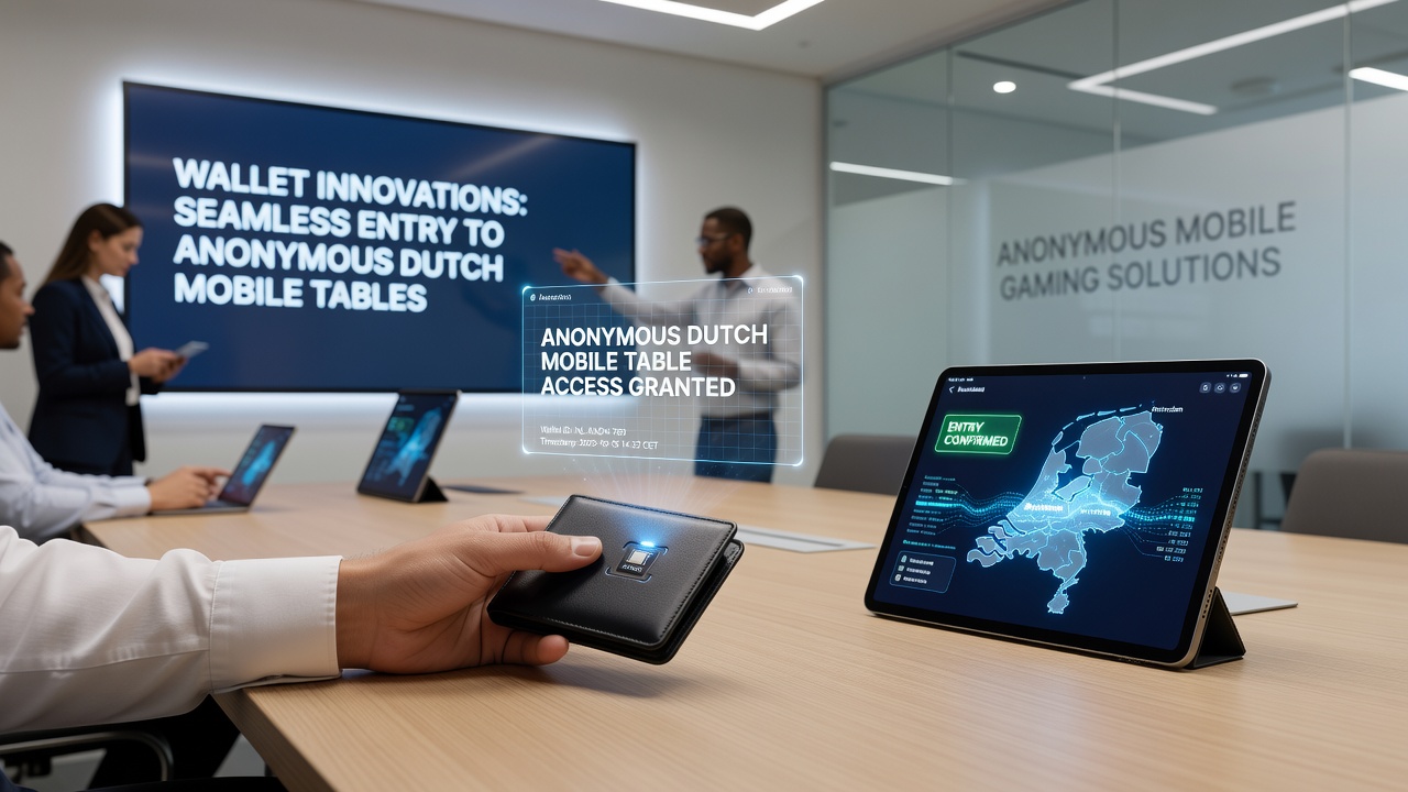 Crypto en e-wallet integraties die mobiele anonieme tafels in Nederland versnellen